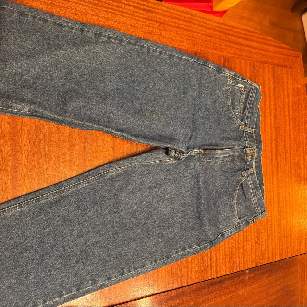 Carhartt Men's Straight Blue Jeans